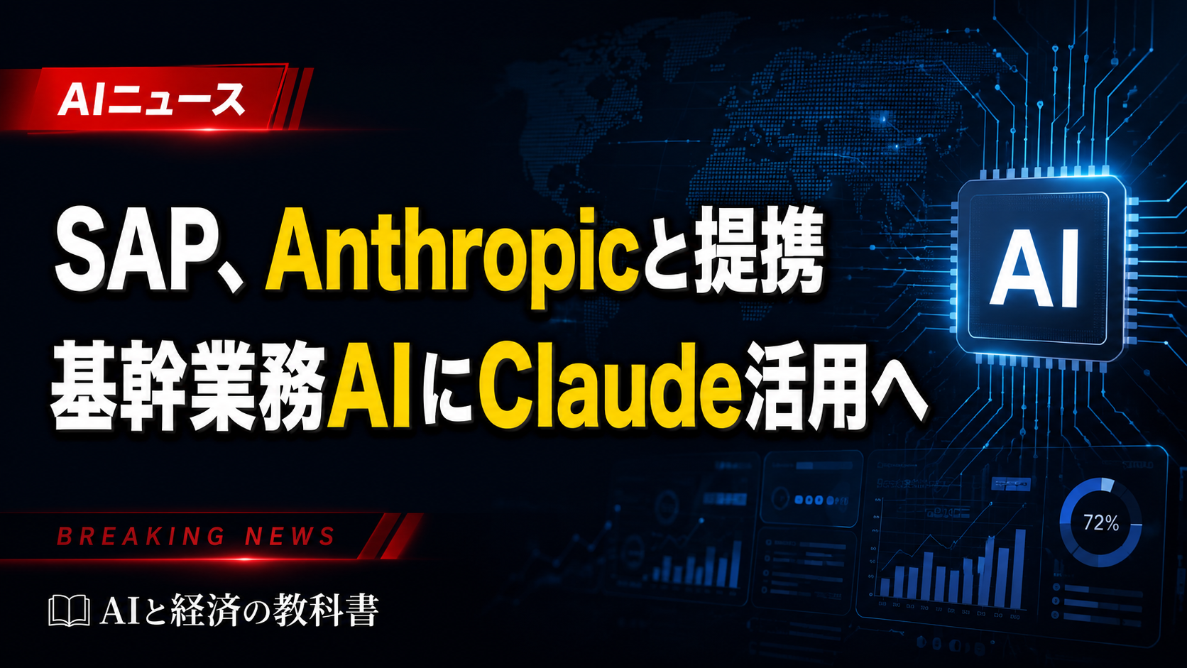 SAPがAnthropicと提携